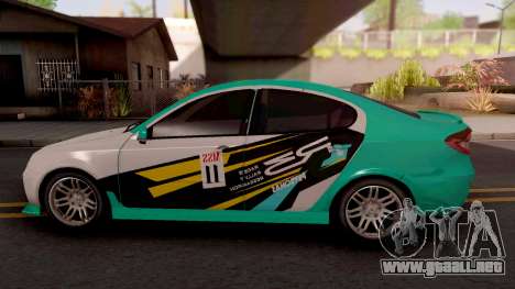 Proton Persona Elegance Petronas Edition para GTA San Andreas