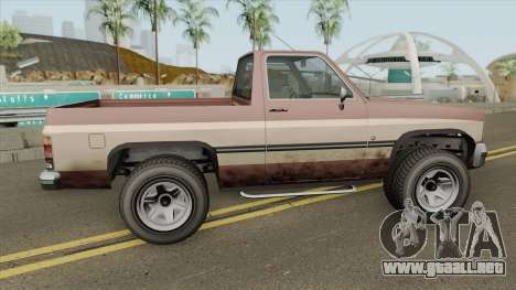 Declasse Rancher GTA IV (SA Style) para GTA San Andreas