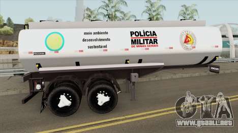 Tank Trailer V2 (Policia Militar) para GTA San Andreas