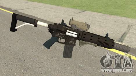 Carbine Rifle V2 (Grip, Silenced, Tactical) para GTA San Andreas