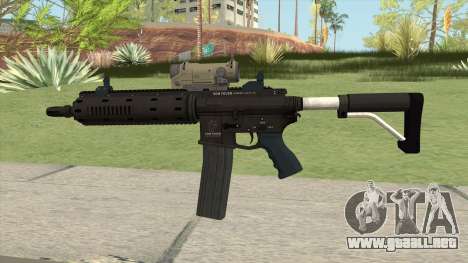 Carbine Rifle GTA V Tactical (Extended Clip) para GTA San Andreas