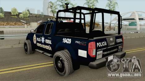 Nissan Frontier (Policia Federal Division) para GTA San Andreas