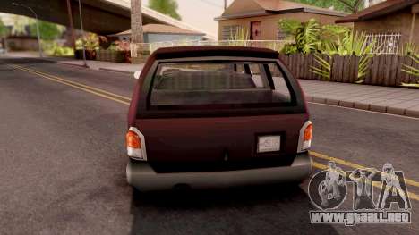 Blista GTA III Xbox para GTA San Andreas