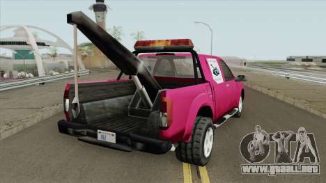 Nissan Frontier TowTruck (SA Style) para GTA San Andreas