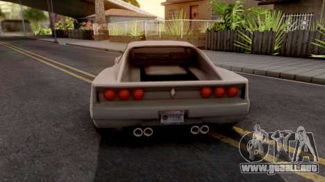 Cheetah GTA VC Xbox para GTA San Andreas