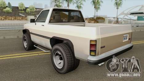 Declasse Rancher GTA IV para GTA San Andreas