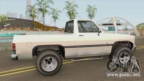 Declasse Rancher GTA IV para GTA San Andreas