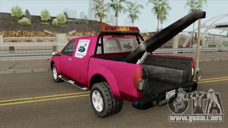 Nissan Frontier TowTruck (SA Style) para GTA San Andreas