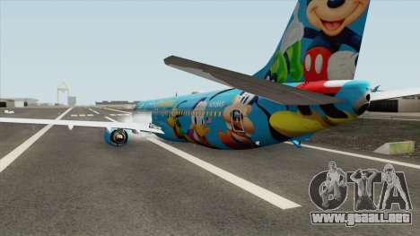 Boeing 737-900 (Disneyland Livery) para GTA San Andreas