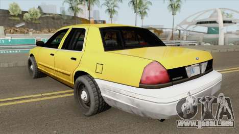 Ford Crown Victoria - Taxi v2 para GTA San Andreas