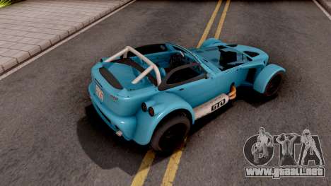 Donkervoort D8 GTO para GTA San Andreas