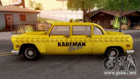Kaufman Cab from GTA VC para GTA San Andreas