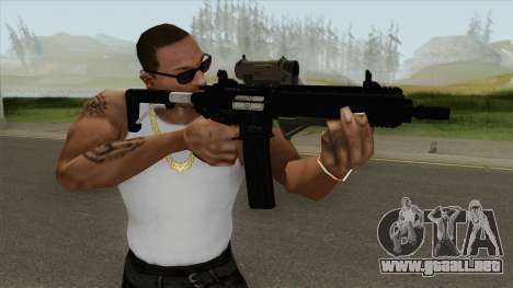 Carbine Rifle GTA V Extended (Grip, Tactical) para GTA San Andreas