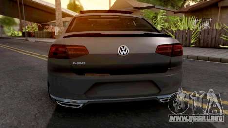 Volkswagen Passat R-Line Pasaoglu Edition para GTA San Andreas
