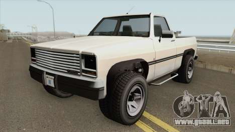 Declasse Rancher GTA IV para GTA San Andreas