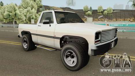 Declasse Rancher GTA IV para GTA San Andreas