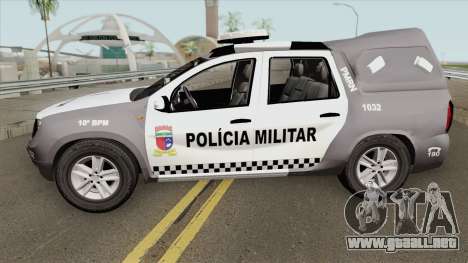 Renault Duster Oroch (PMRN Rio Grande Do Norte) para GTA San Andreas