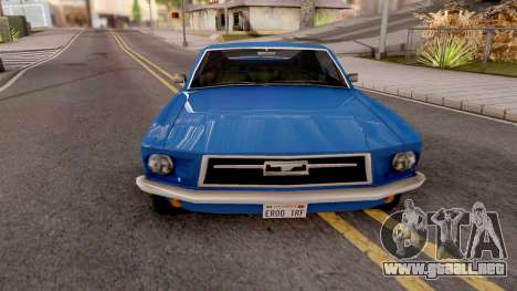 Ford Mustang 1970 para GTA San Andreas