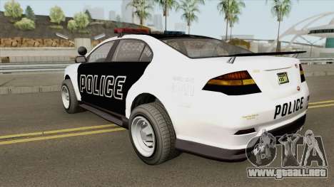 Vapid Unnamed Police Interceptor V2 GTA V para GTA San Andreas