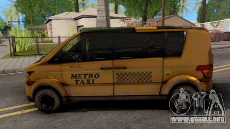 Metro Taxi 2054 para GTA San Andreas