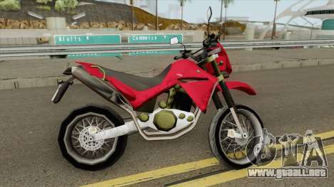 Yamaha XT600 para GTA San Andreas