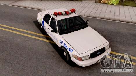 Ford Crown Victoria NOOSE Cruiser SA Style para GTA San Andreas