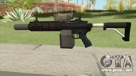 Carbine Rifle GTA V V1 (Silenced, Tactical) para GTA San Andreas