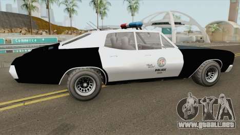 Declasse Tulip Police Cruiser GTA V para GTA San Andreas