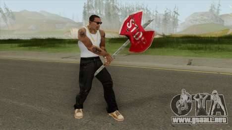 Retention Axe V2 (Bleed) para GTA San Andreas