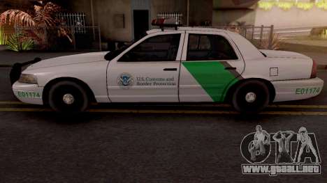 Ford Crown Victoria Border Patrol SA Style para GTA San Andreas