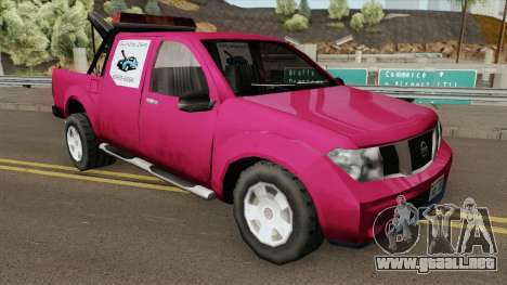 Nissan Frontier TowTruck (SA Style) para GTA San Andreas