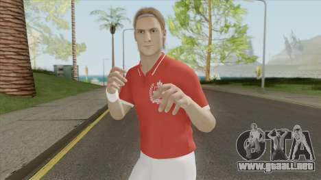 Totti (Legend) From Pro Evolution Soccer 2019 para GTA San Andreas