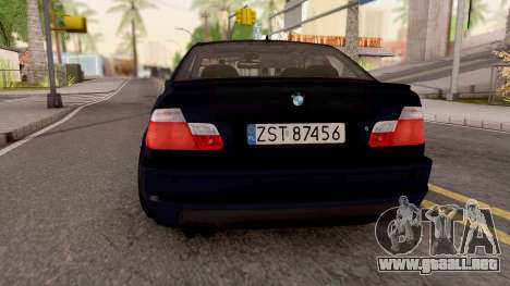 BMW E46 330Ci para GTA San Andreas