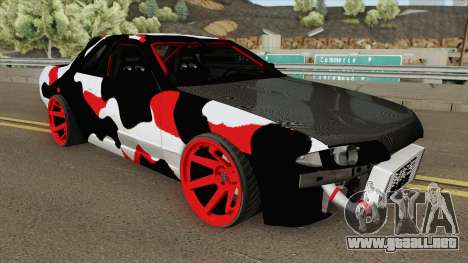 Nissan Skyline R32 Drift Camo para GTA San Andreas