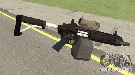 Carbine Rifle GTA V V1 (Flashlight, Tactical) para GTA San Andreas