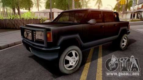 Cartel Cruiser GTA III Xbox para GTA San Andreas