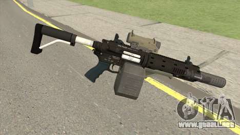 Carbine Rifle GTA V Complete Upgrades (Box Clip) para GTA San Andreas