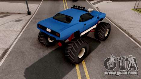 Plymouth Hemi Cuda Monster Truck 1971 para GTA San Andreas
