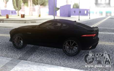 Jaguar FType SVR Coupe 2019 para GTA San Andreas