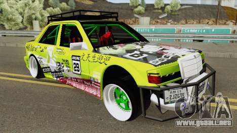 Mercedes-Benz 190E Evolution TurboStance para GTA San Andreas