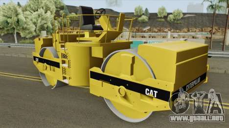 Caterpillar Road Roller para GTA San Andreas