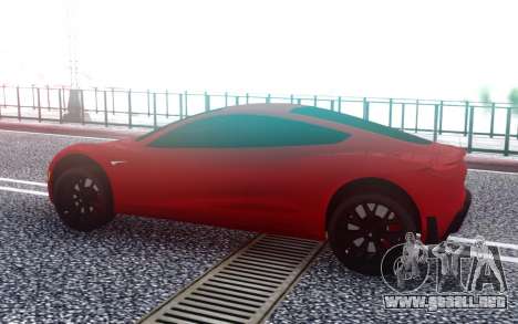 Tesla Roadster 2020 para GTA San Andreas