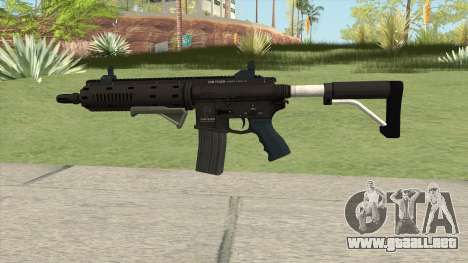 Carbine Rifle GTA V Default (Flashlight, Grip) para GTA San Andreas