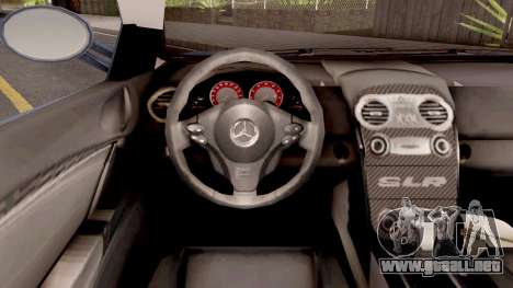 Mercedes-Benz SLR 722 Roadster para GTA San Andreas