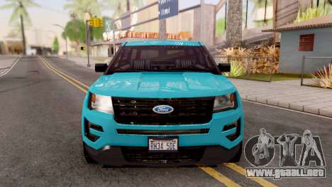 Ford Explorer 2016 para GTA San Andreas