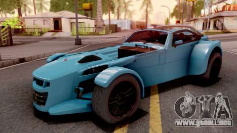 Donkervoort D8 GTO para GTA San Andreas