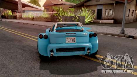 Donkervoort D8 GTO para GTA San Andreas