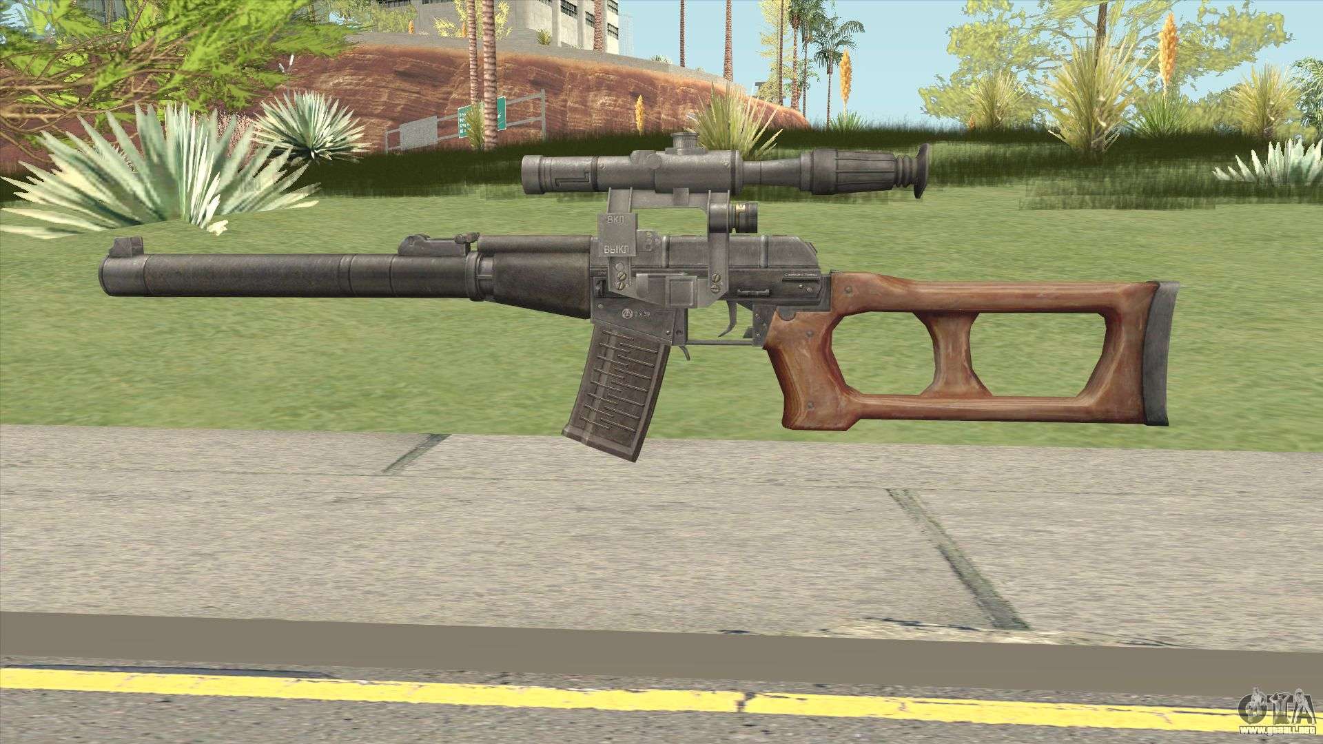 VSS PUBG para GTA San Andreas