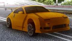 Nissan 350z Yellow para GTA San Andreas