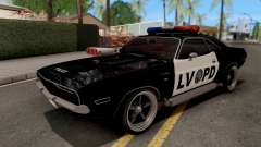 Dodge Challenger 1970 Police LVPD para GTA San Andreas